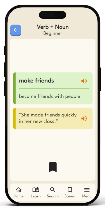 English Collocations App
