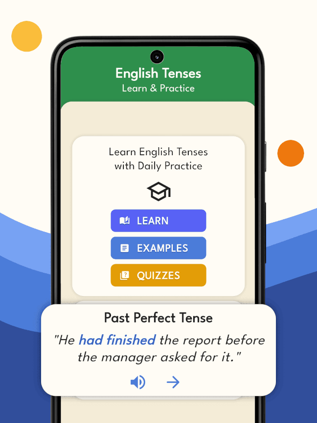 English Tenses App - Learn